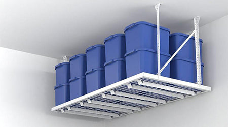 4' x 8' Overhead Garage Storage Rack